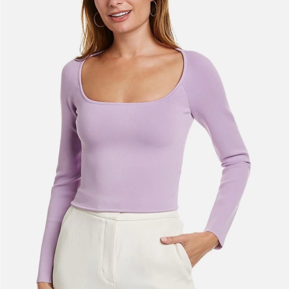 A.L.C lilac top - Picture 2 of 7